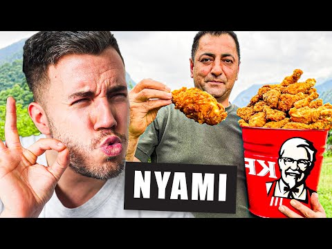 Elkészítette a KFC CSIRKÉT a világ végén!