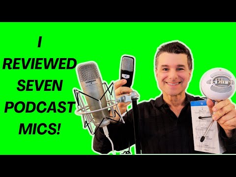 Comparison of 7 Podcast Mics - My favorite podcast mic revealed thumbnail