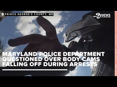 Concerns over body-worn cameras falling off during use of force
arrests in Prince George's Co., Md.