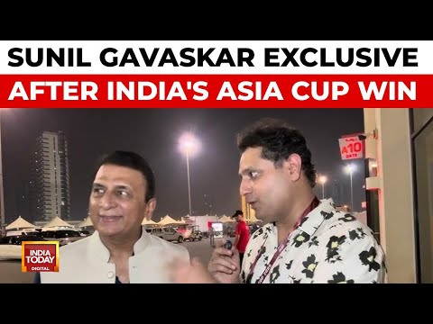 Sunil Gavaskar Speaks After India's Asia Cup Final Win Over Pakistan Doubles Durga Puja Joy