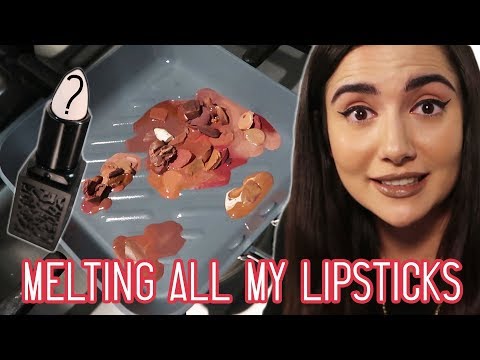 Melting All My Nude Lipsticks Together - UCbAwSkqJ1W_Eg7wr3cp5BUA