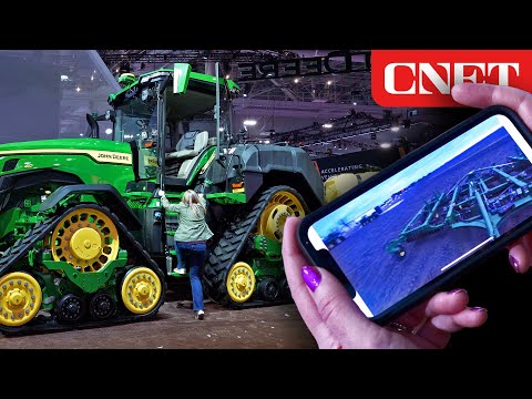 John Deere Let Me Drive A Tractor with a Phone 1,300 Miles Away