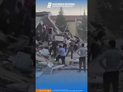 Gempa M 6,1 Guncang Turki,1 Tewas Puluhan Luka-luka #gempa #türkiye