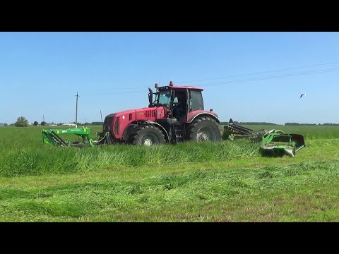 Покос трав в СПК 