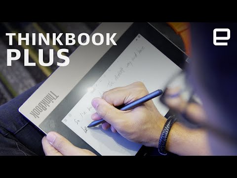 Lenovo ThinkBook Plus hands-on at CES 2020 - UC-6OW5aJYBFM33zXQlBKPNA