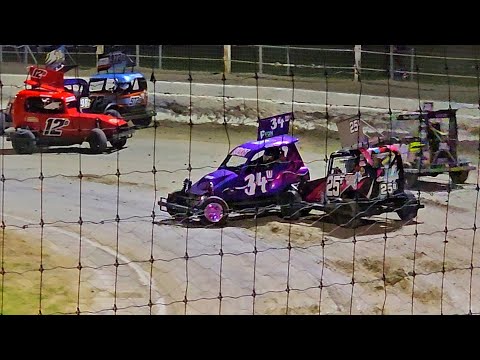 Meeanee Speedway - Kevin Milne Ministock Memorial Race - 26/4/24 - dirt track racing video image