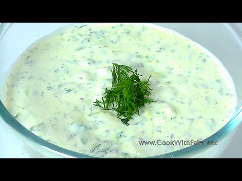 CUCUMBER (Kheera) RAITA *COOK WITH FAIZA* - UCR9WXUxcp0bR9OWi5ersIHw