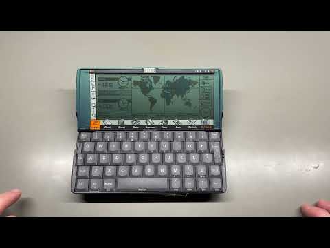 Click to view video Psion Series 5 Personal Organiser from 1997