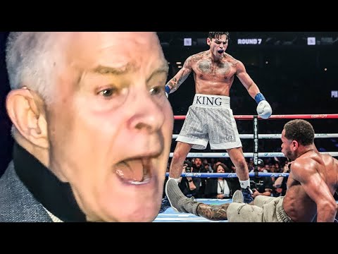 Jim lampley reacts to ryan garcia dropping & beating devin haney in huge upset