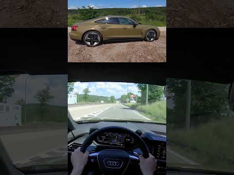 AUDI RS E-TRON GT 646 HP ACCELERATION 0-100 km/h in 3,3 SEC