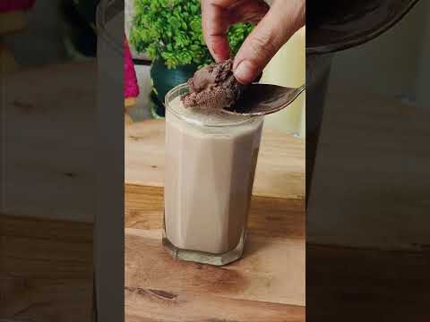 Chocolate Cold Coffee Recipe 🍫☕ #coldcoffee #ytshorts #coffee #summerdrink #shorts #easyrecipes
