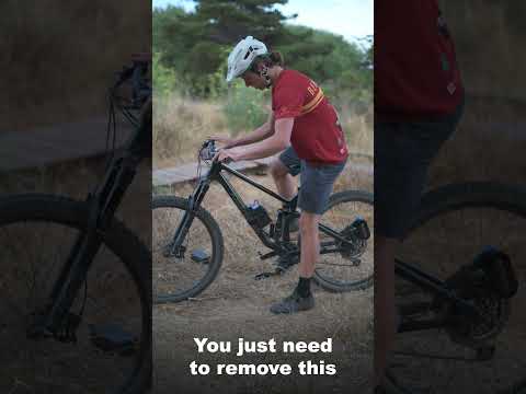 How to take off the Elevate battery #emtb #mtb