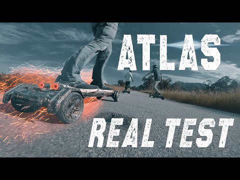 Exway ATLAS Real World Performance | 2WD and 4WD RANGE TEST | Carving and Off-Road TEST