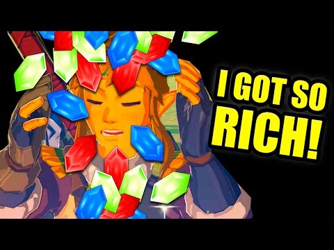 100,000 Rupee - RICH LINK! - Rupee Farming in Legend of Zelda Breath Of The Wild - UCppifd6qgT-5akRcNXeL2rw