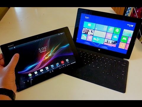 Xperia Tablet Z vs Surface RT - UCO_vmeInQm5Z6dEZ6R5Kk0A