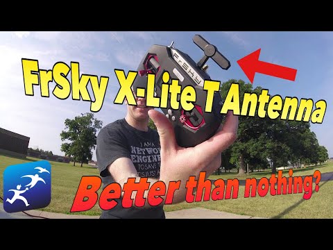 FrSky X-Lite T Antenna testing. Maybe it makes a difference? - UCzuKp01-3GrlkohHo664aoA