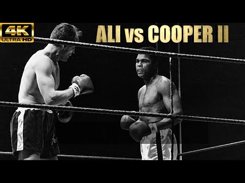 Muhammad Ali vs Henry Cooper II | Rare Footage Boxing Fight | 4K Ultra HD