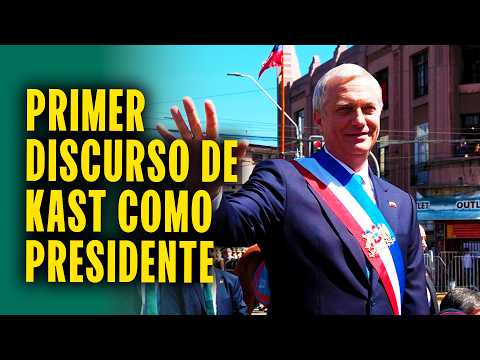 PRESIDENTE JOSÉ KAST EN VIVO: PRIMER DISCURSO DESDE LA CASA DE LA MONEDA EN CHILE