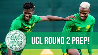 Bayo, Johnston and Shved back training with Celtic ahead of UCL Round 2!