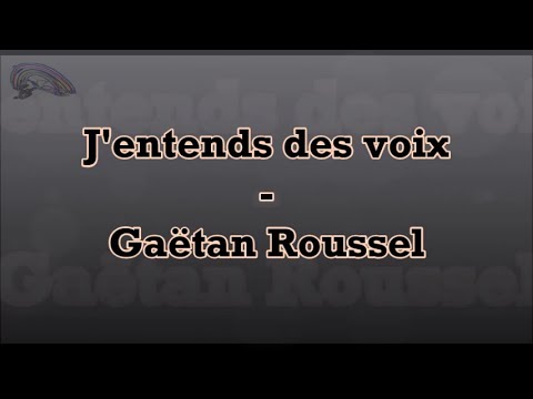 Prompteur karaoké - Stéfane Lyre - J'entends des voix - Gaëtan Roussel