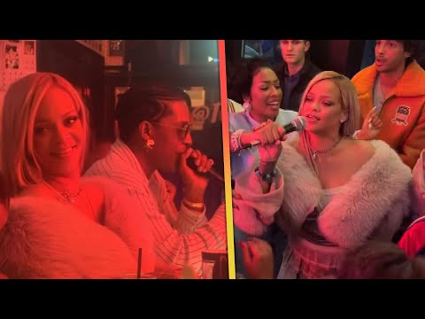 Watch Rihanna and A$AP Rocky Get Into KARAOKE BATTLE