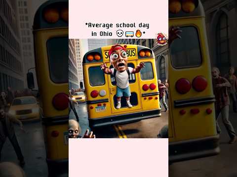 Pov: You see Zombies on the way to School 🧟♂️ 🏫 The Rock x Mark Zuckerberg #brainrot #halloween