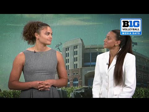 Big Ten Coaches and Players Preview the Season | Day 1 of 2025 B1G Volleyball Media Days