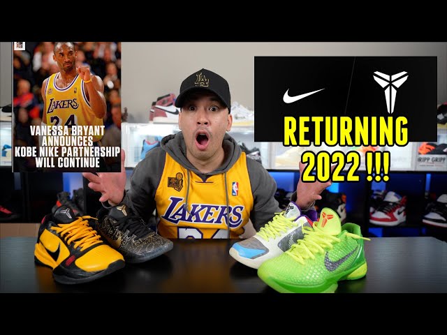 Nike Releases New Kobe Jerseys