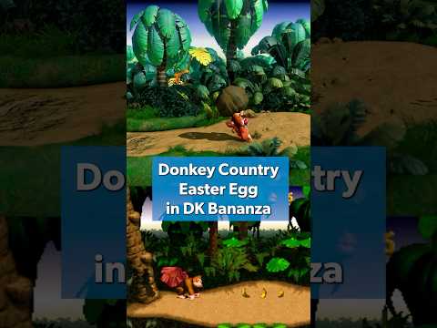 How to find the SECRET Donkey Kong Country easter egg in Donkey Kong Bananza!
