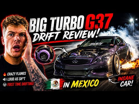 This BIG TURBO G37 Is INSANE! (First Drift Experience)