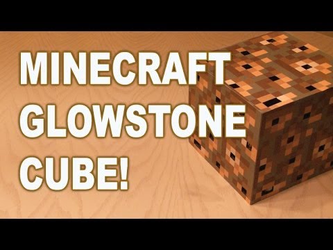 DIY Minecraft Glowstone Cube! - UCzNAswnSN0rZy79clU-DRPg
