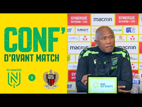 #J08 : Antoine Kombouaré avant FC Nantes - OGC Nice