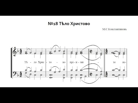 Тело Христово - М.С.Константинов