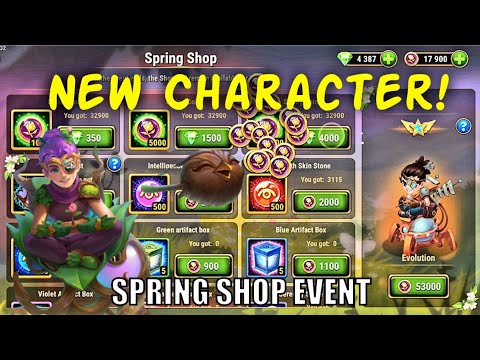 Spending Thousands of Emeralds to upgrade New Character in Hero Wars!