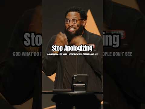 Stop Apologizing