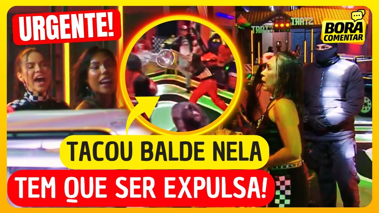 🚨MARTINA EXPULSA AGORA! BALDE de GELO é JOGADO contra Tàmires, NINJAS INVADEM e FESTA ACABA MAL!