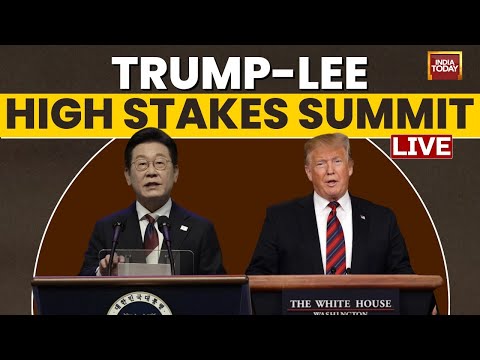 Trump-Lee White House Summit LIVE: Trump Meets South Korean President Lee Jae Myung | US-South Korea