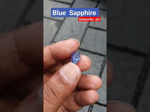 Blue  Sapphire #srilankangemstones #expensive #naturalsapphire #gem #shorts #viralshorts