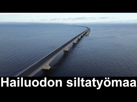 Hailuodon siltatyömaa 14.9.2025