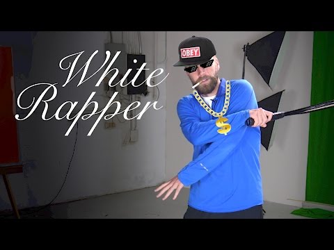 THE WHITE RAPPER - Tennis Forehand Lesson
