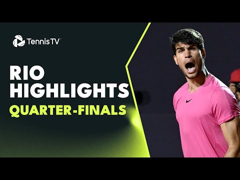 Alcaraz Battles Lajovic; Norrie, Baez, Ramos-Vinolas in Action | Rio 2023 Quarter-Finals Highlights