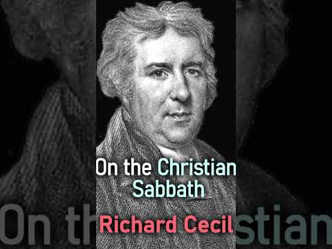 On the Christian Sabbath - Richard Cecil #shorts #JesusChrist #christianshorts #sundayservice #God