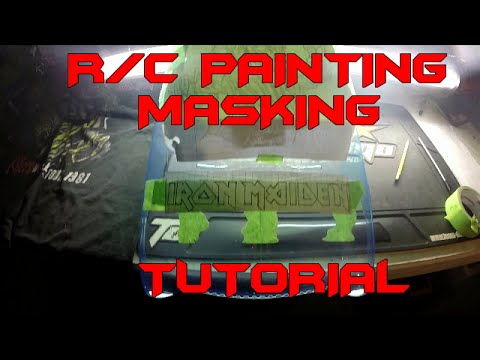 Rc car Design - RC car paint jobs - tutorial masking iron maiden '55 body - UCqPRkuVCNf5HyqrH1x30gkA