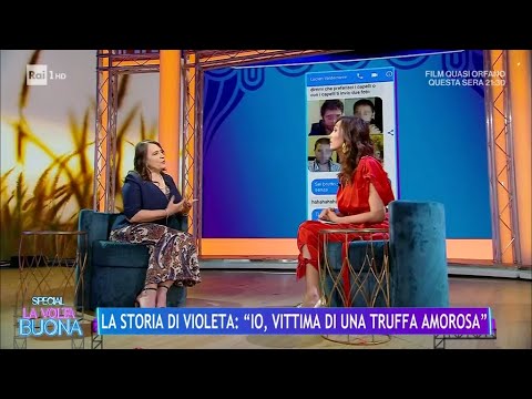 La storia di Violeta: "Io, vittima di una truffa amorosa" - La Volta Buona 25/04/2024