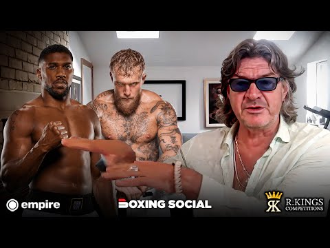“IT SHOULD’T BE LICENSED!” GARETH A. DAVIES BRUTALLY HONEST ON ANTHONY JOSHUA VS. JAKE PAUL