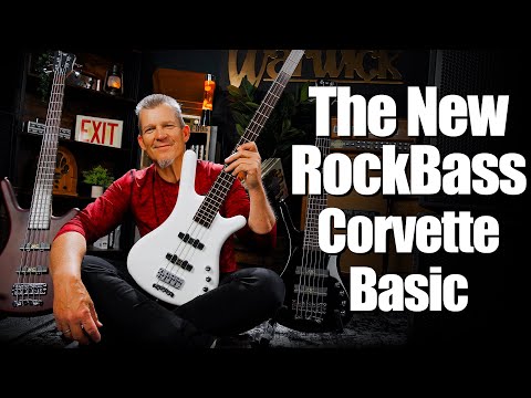 The Revamped 2024 WARWICK ROCKBASS Corvette Basic | 4-, 5- & 6-String Demo | with Andy Irvine