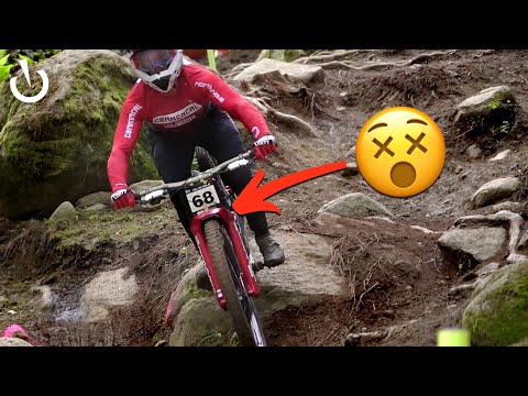 FULL BOTTOM-OUT – Downhill Bikes Taking Big Hits – Val di Sole World Cup