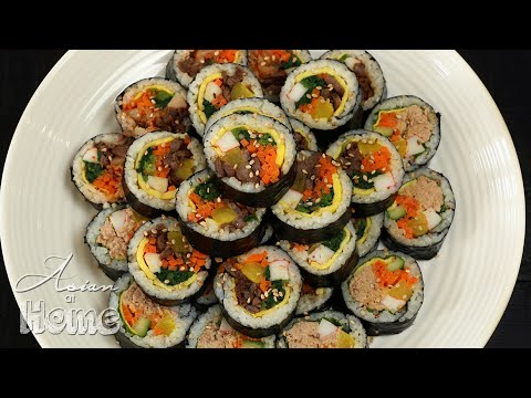 Asian at Home | Gimbap (Kimbap) - UCIvA9ZGeoR6CH2e0DZtvxzw