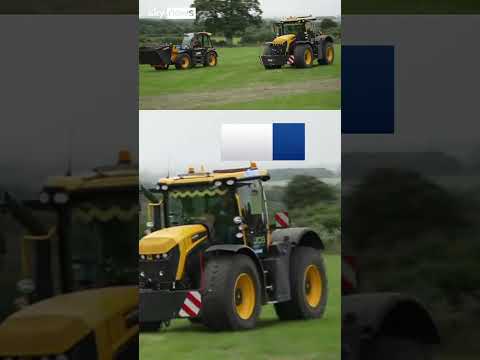 Sir Ed Davey races tractors on last campaign day