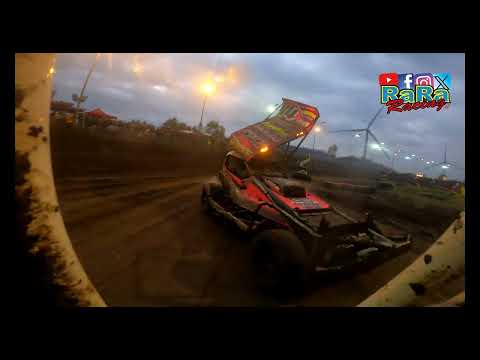 Grand final - Brisca Stockcar F1 onboard H79 Louw de Vries Speedway Emmen 19 oktober 2024 RaRaRacing - dirt track racing video image